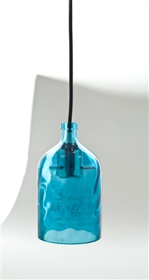 Blue Seltzer Pendant Light