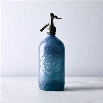 Classic Grey  Vintage Seltzer Bottle