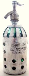 Funky Metal Gajos Vintage Seltzer Bottle