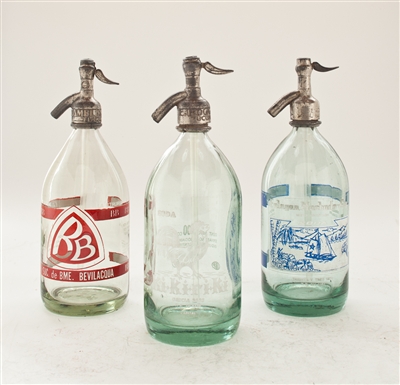 Graphic Collection III Vintage Seltzer Bottles